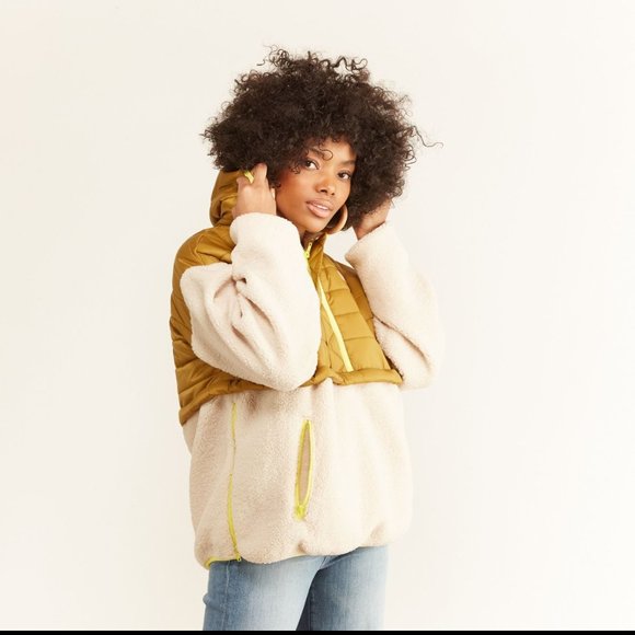 MOTHER | The Sher-Puff Zip Pullover - Picture 1 of 9